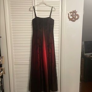 NWOT Night Way Collections Burgundy Evening Dress